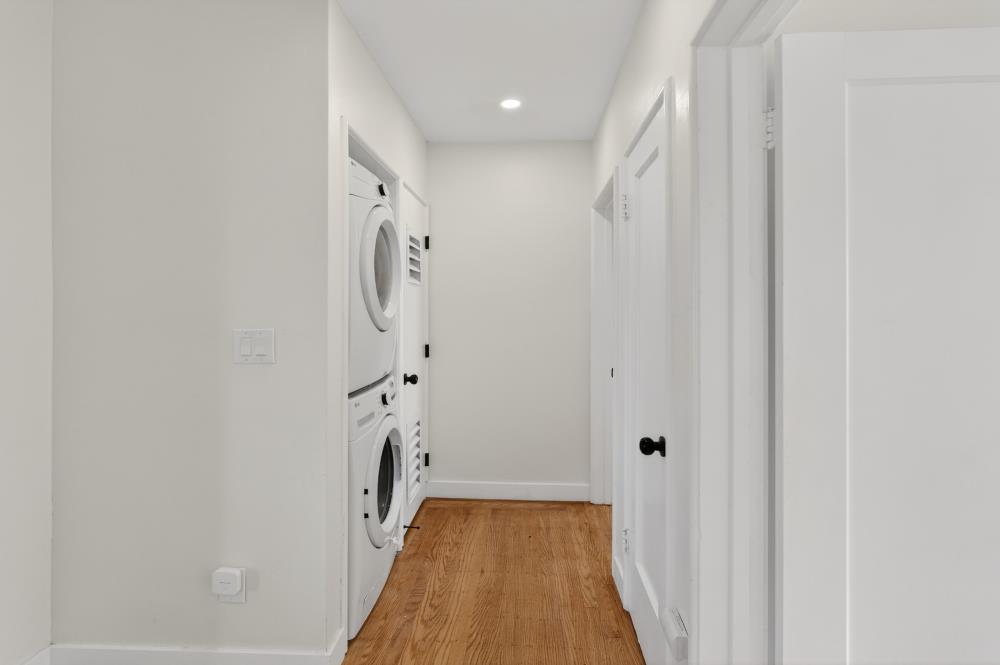 2008 Argail Way Sacramento, CA 95822 - Photo 26 of 53 a view of a hallway with wooden floor and staircase