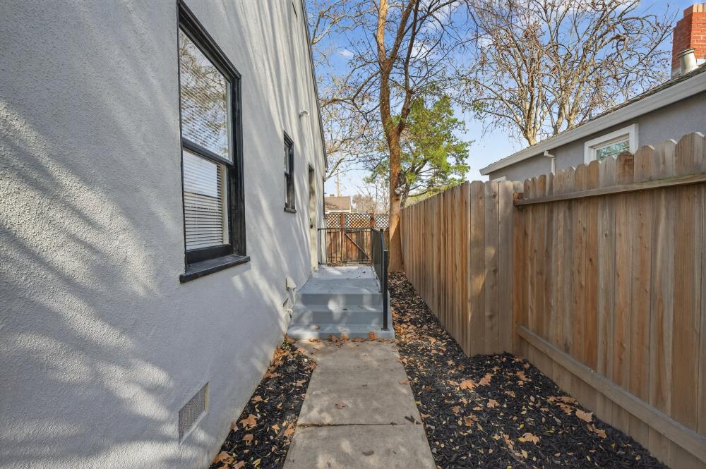 2008 Argail Way Sacramento, CA 95822 - Photo 38 of 53 a view of a pathway of a house with wooden fence
