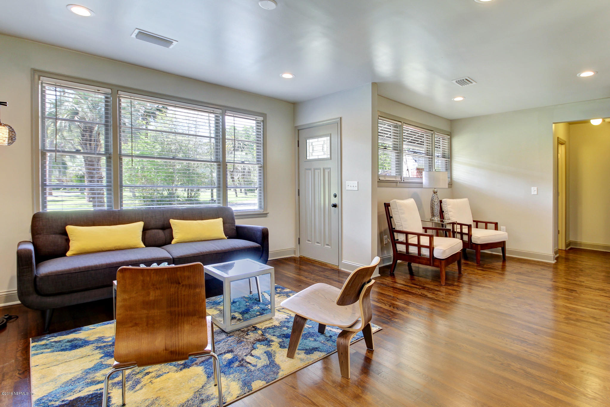 1273 Lechlade Circle Jacksonville, FL 32205 - Photo 4 of 23 a living room with furniture and a large window