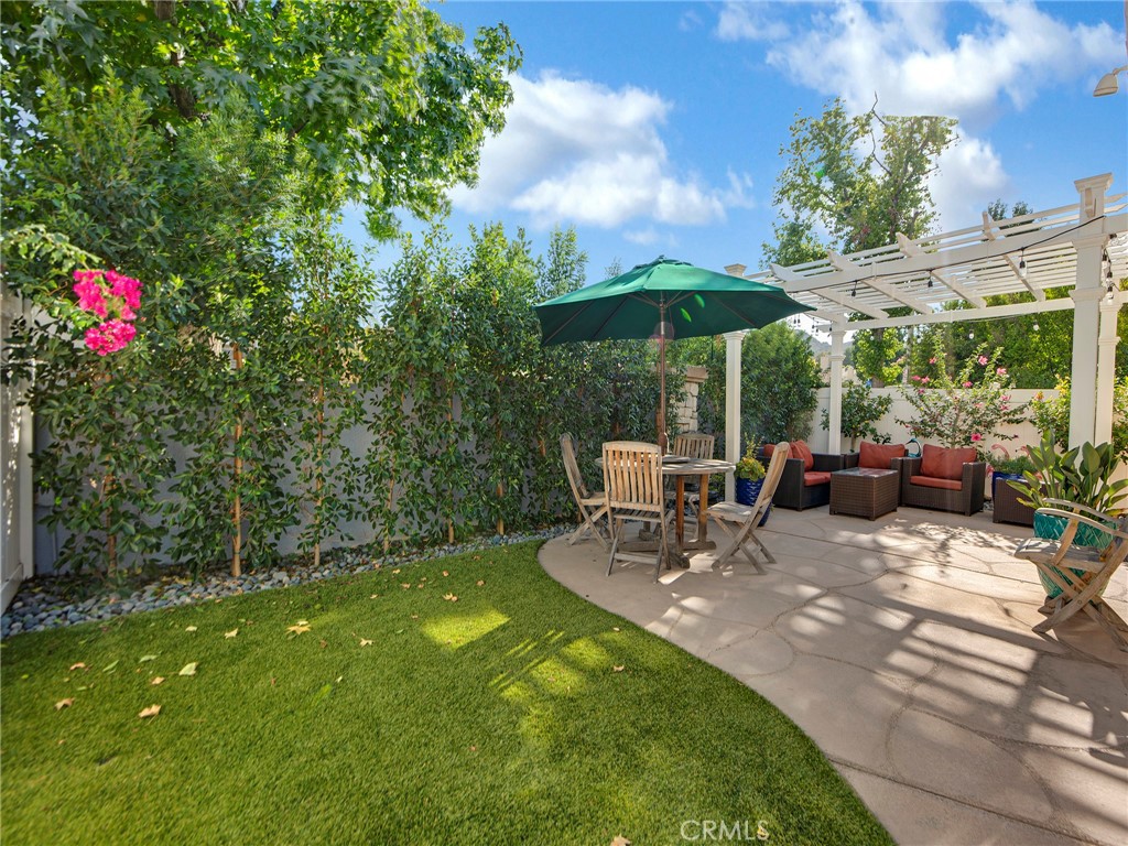 27626 Iris Place Castaic, CA 91384 - Photo 13 of 28 This patio area is beautiful from every angle! Note the turf space...looks amazing!