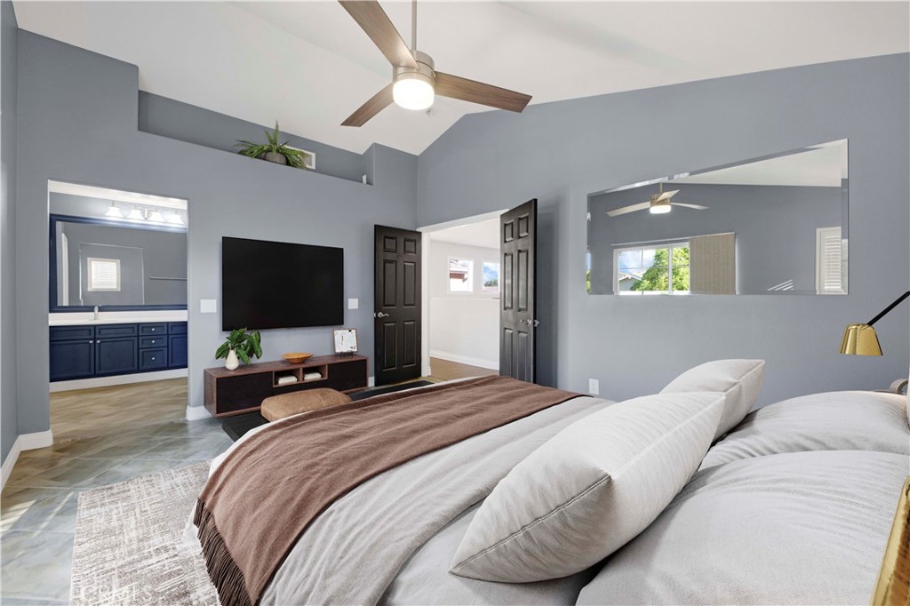 27626 Iris Place Castaic, CA 91384 - Photo 16 of 28 Primary bedroom looks amazing staged (virtually).