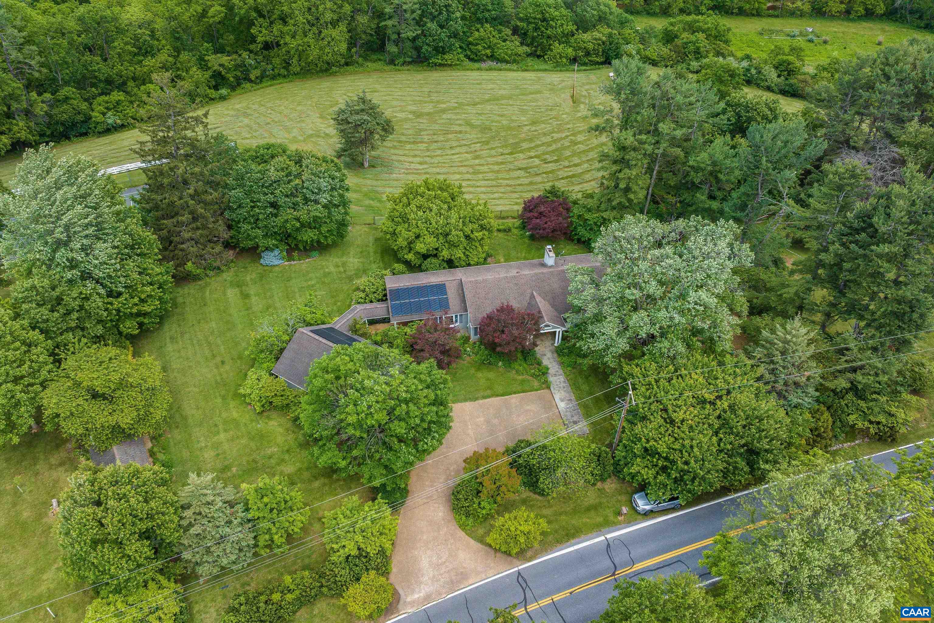 1571 Duke Road Waynesboro, VA 22980 - Photo 2 of 75 an aerial view of a house with a yard
