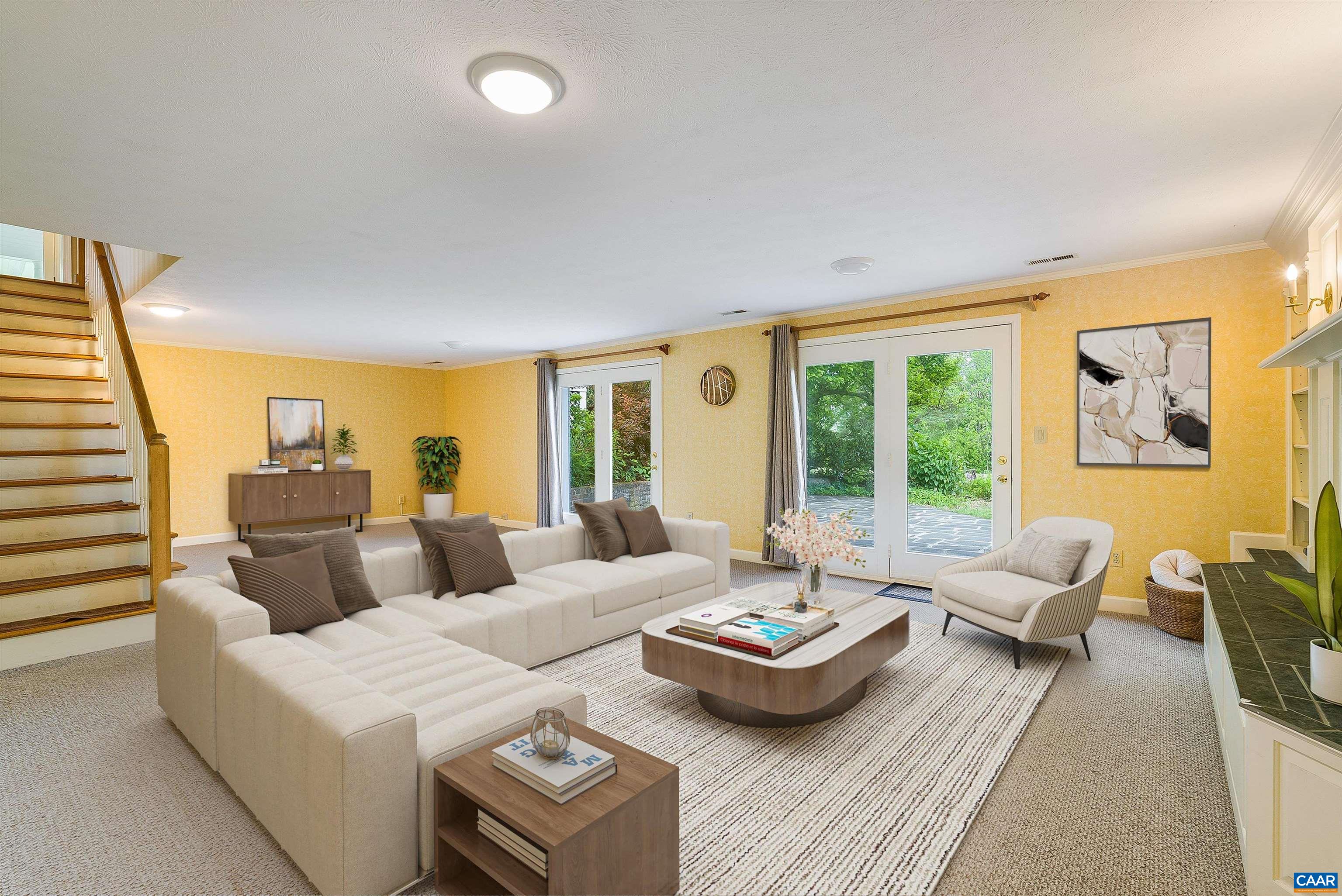 1571 Duke Road Waynesboro, VA 22980 - Photo 40 of 75 a living room with furniture and a large window