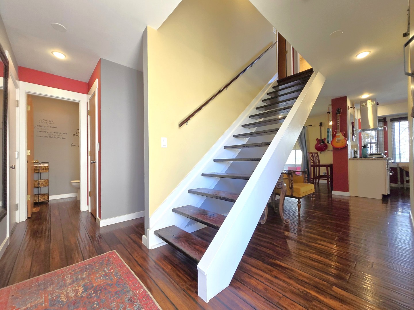 358 Westgate Terrace Streamwood, IL 60107 - Photo 4 of 39 a view of entryway and hall with wooden floor