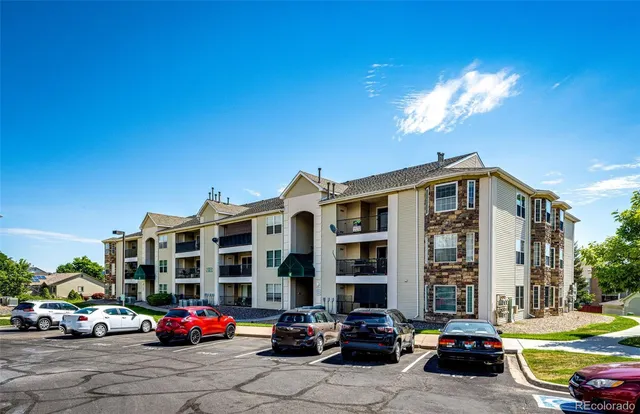 a car parked in front of a building