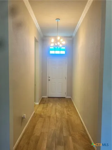 a view of empty room with window