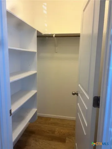 a view of closet