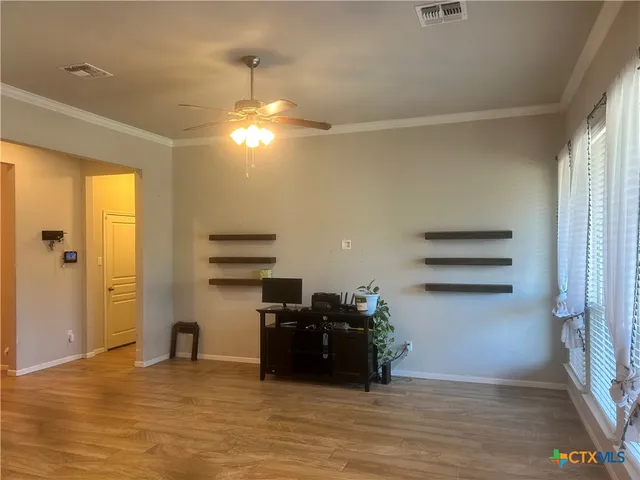 a view of a room with storage and utility