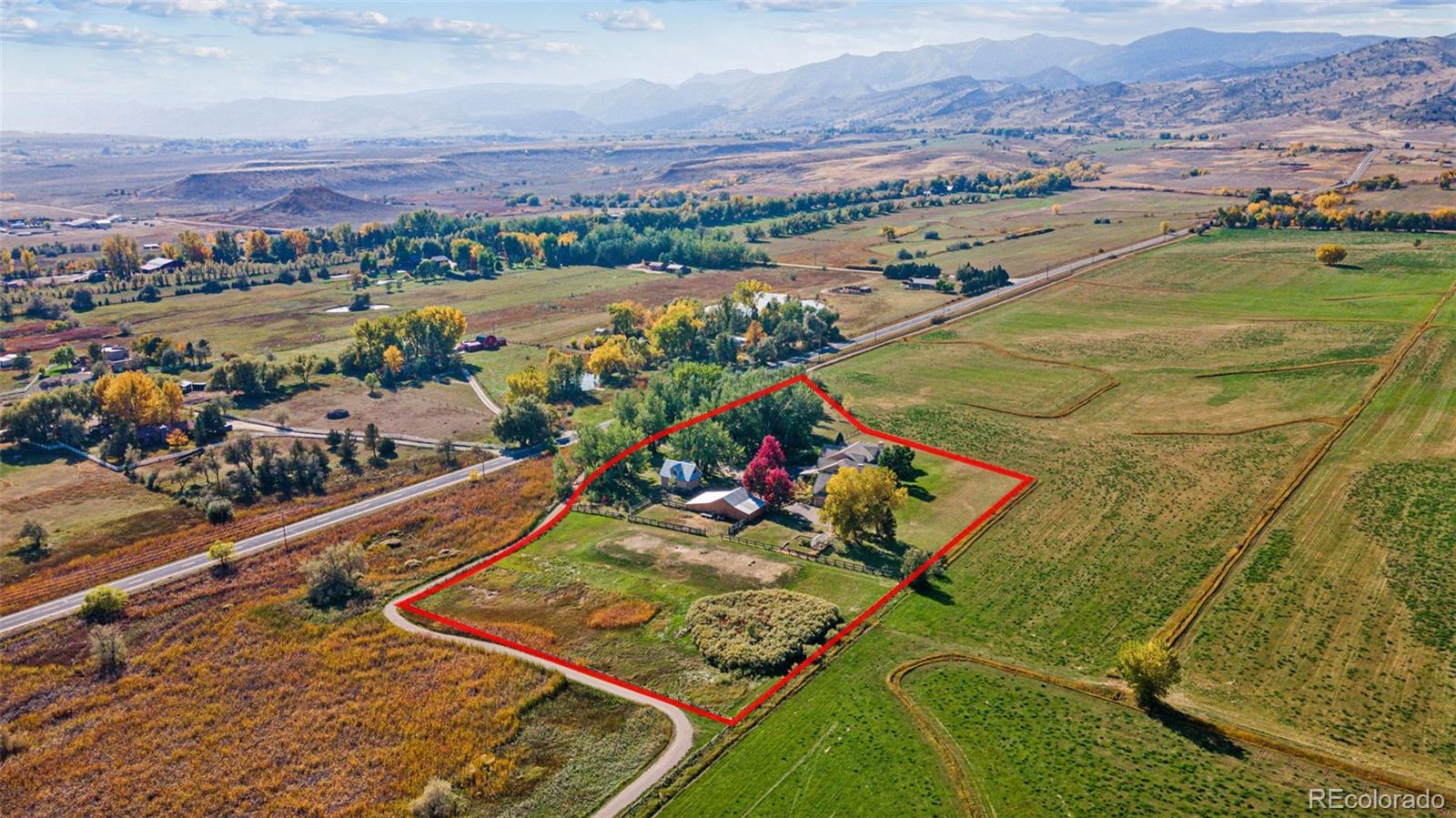 5101 St Vrain Road Longmont, CO 80503 - Photo 46 of 49 an aerial view of a football ground