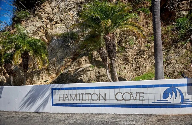 a view of a street sign