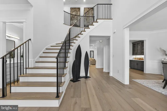 a view of a dining room and livingroom view