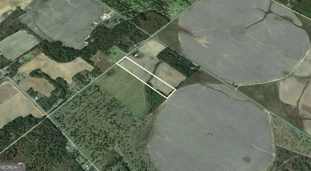 an aerial view of a residential houses