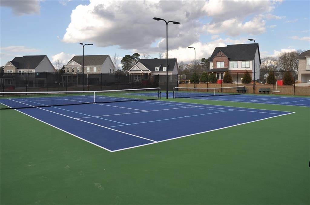 5745 Thornton Drive Cumming, GA 30028 - Photo 44 of 45 a view of a tennis court