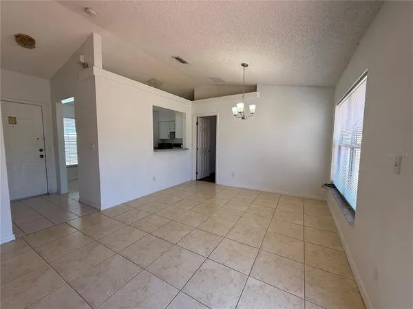 a view of livingroom with hallway