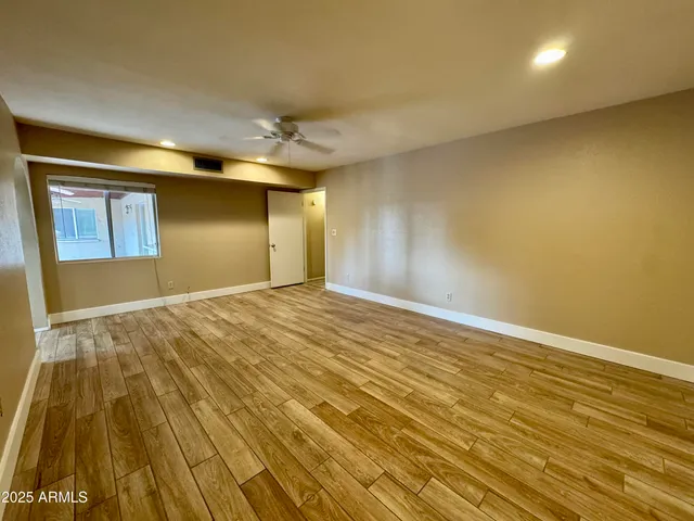 a view of empty room