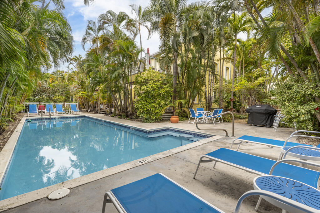 804 South Street, Unit 3 Key West, FL 33040 - Photo 18 of 22 swimming pool view with a seating space