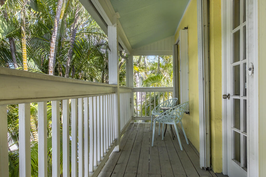 804 South Street, Unit 3 Key West, FL 33040 - Photo 22 of 22 a view of balcony and wooden floor