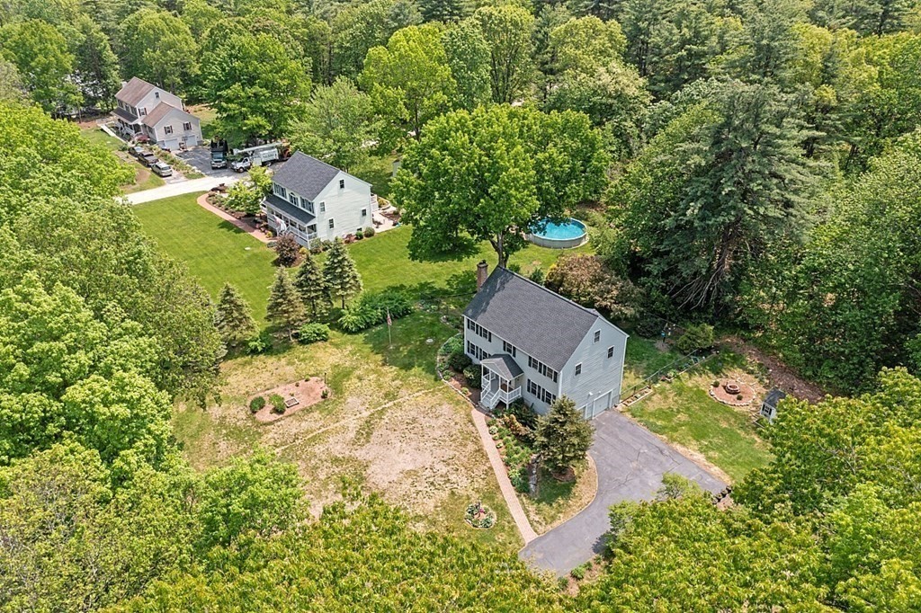 54 Little Turnpike Road Shirley, MA 01464 - Photo 35 of 39 an aerial view of residential house with outdoor space