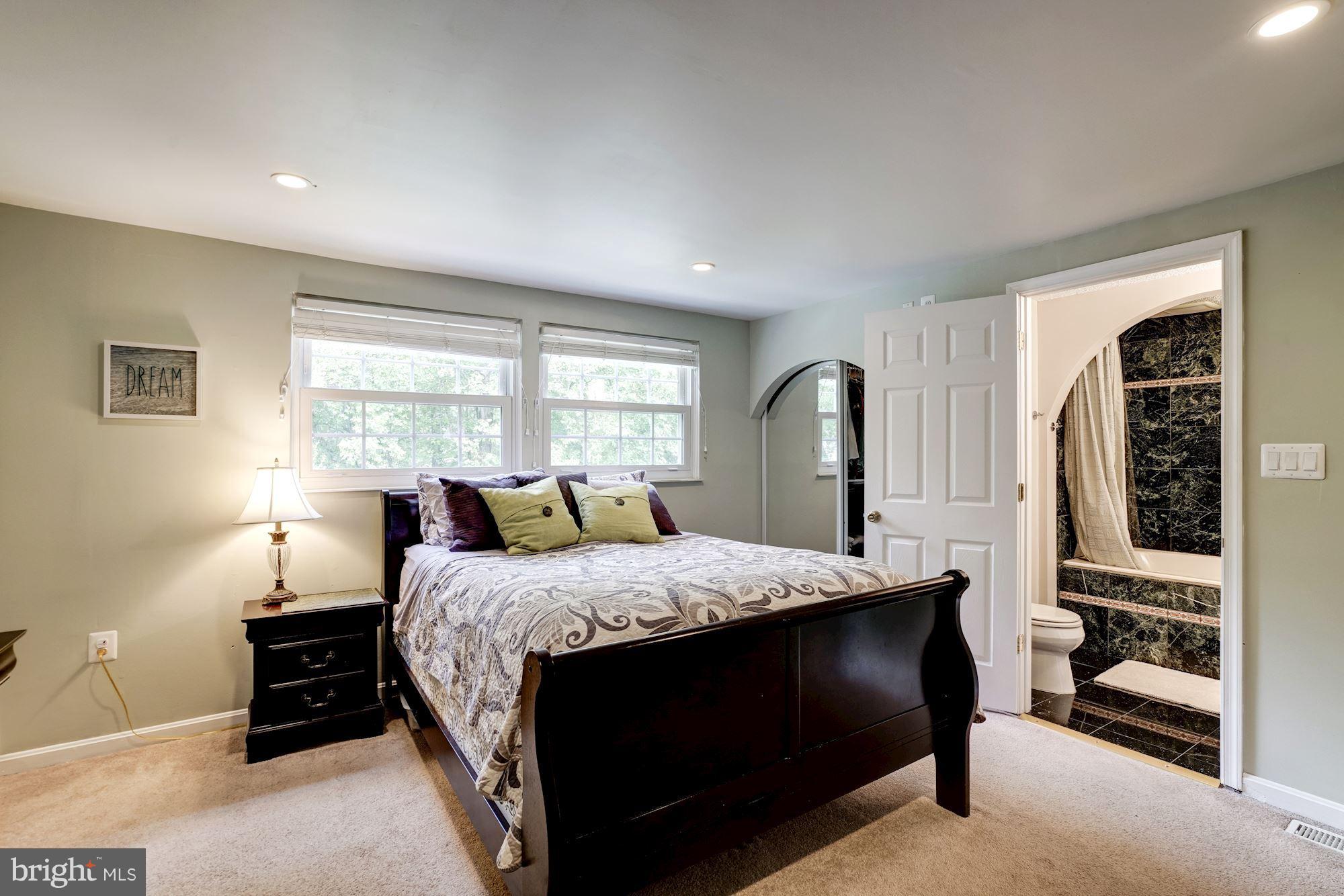 5826 Canvasback Road Burke, VA 22015 - Photo 15 of 30 Master Bed w/ Attached Bath and Walk In Closet