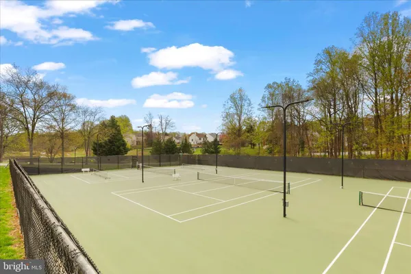 a view of a tennis court