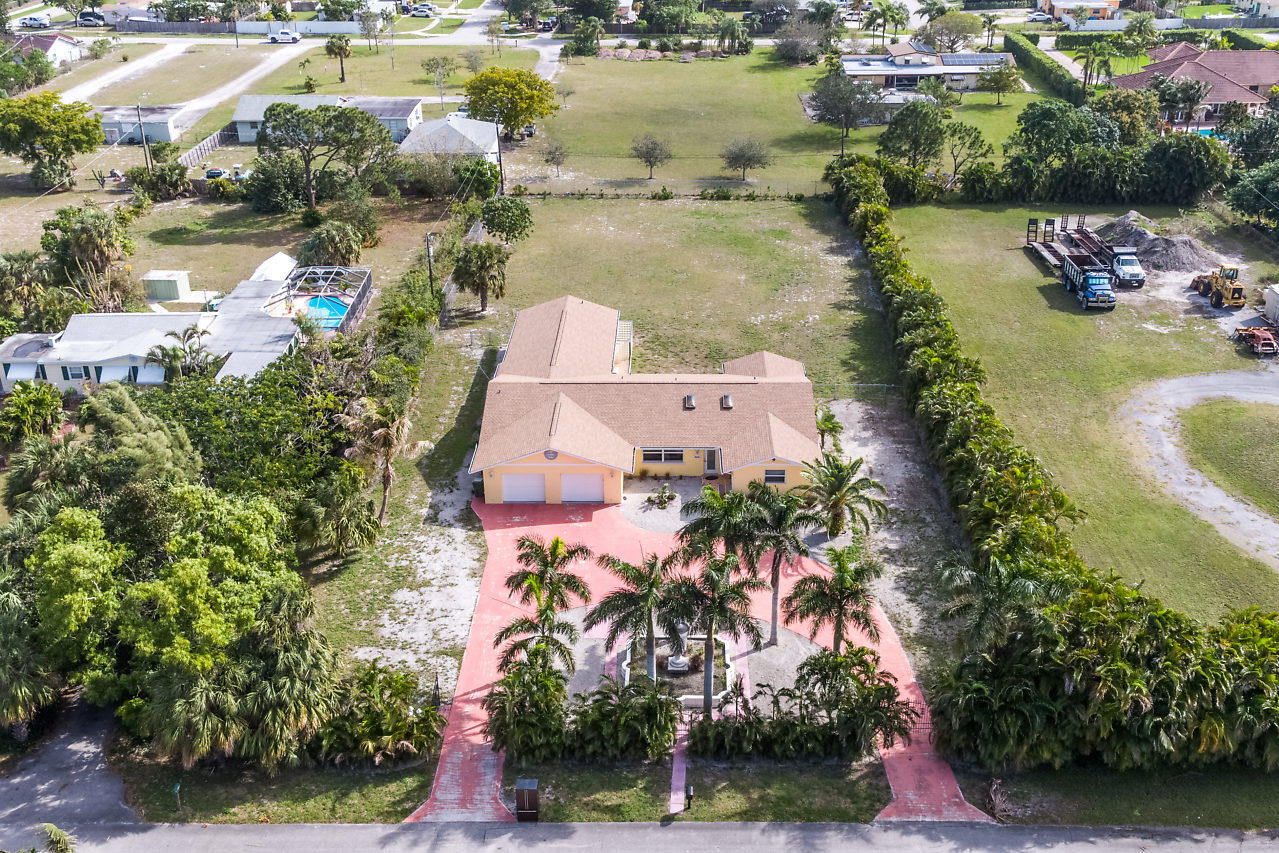 2168 Bermuda Road West Palm Beach, FL 33406 - Photo 30 of 33 Aerial Overhead