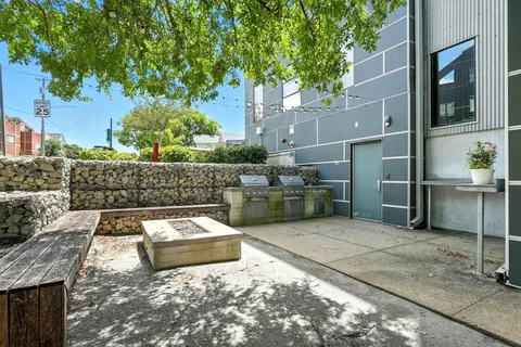 a outdoor space with patio