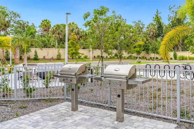 a view of outdoor space with seating area