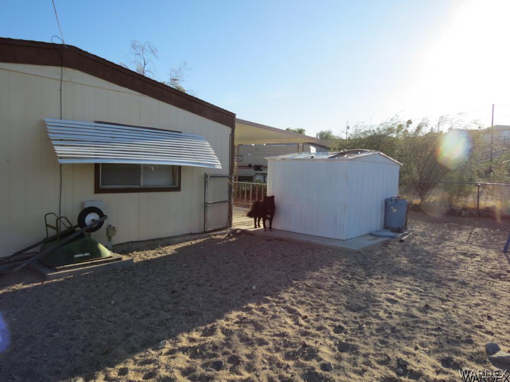 1688 Toro Road Bullhead City, AZ 86442 - Photo 30 of 32 Back Exterior Storage shed