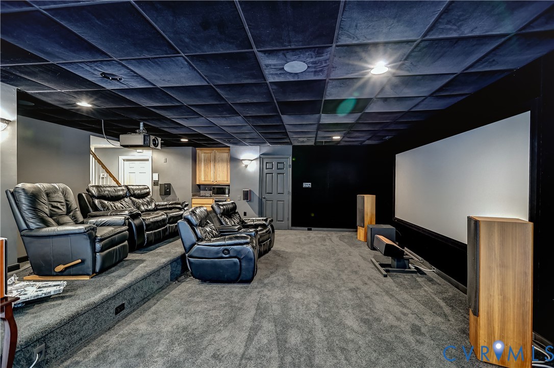 5 Red Fox Road Manakin-Sabot, VA 23103 - Photo 32 of 46 Basement home theatre with platform seating option