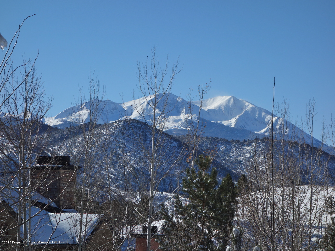 727 Promontory Lane Basalt, CO 81621 - Photo 19 of 21 Mt. Sopris from Rooftop patio