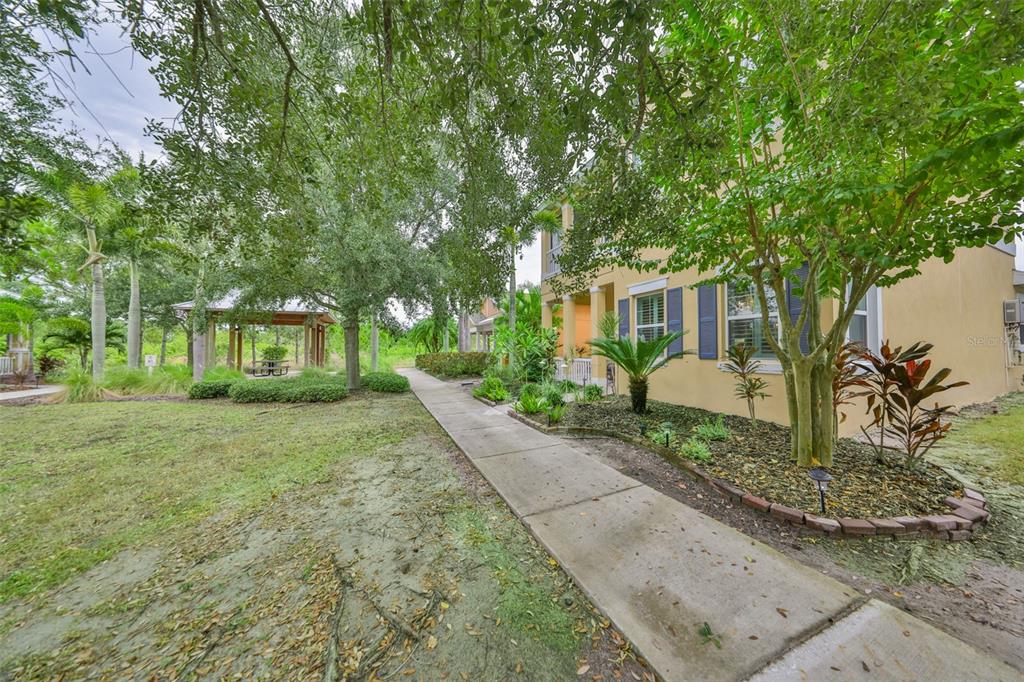 511 Winterside Drive Apollo Beach, FL 33572 - Photo 42 of 74 a front view of a house with garden