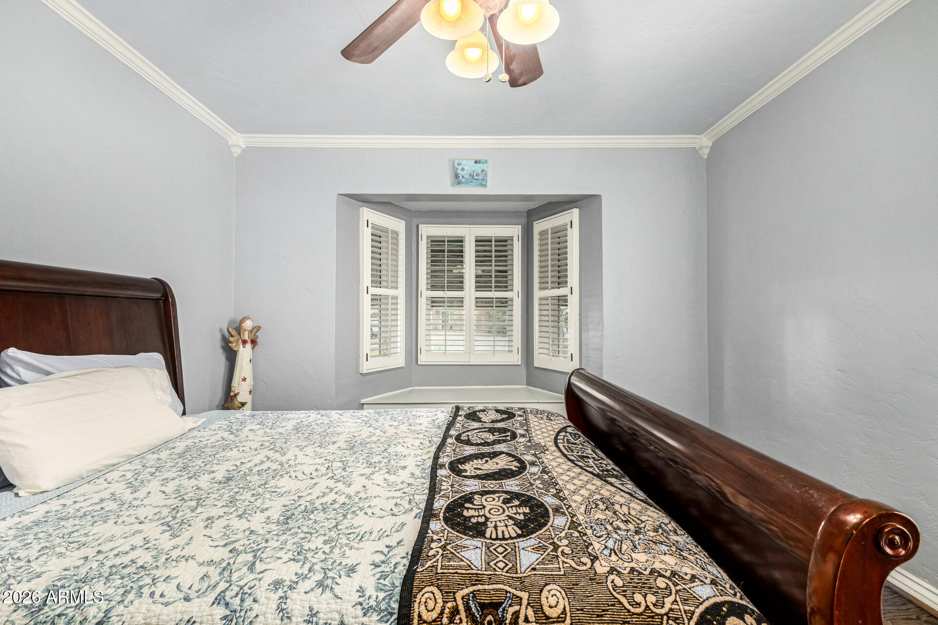 334 West Roma Avenue Phoenix, AZ 85013 - Photo 24 of 51 a bedroom with a bed and a window