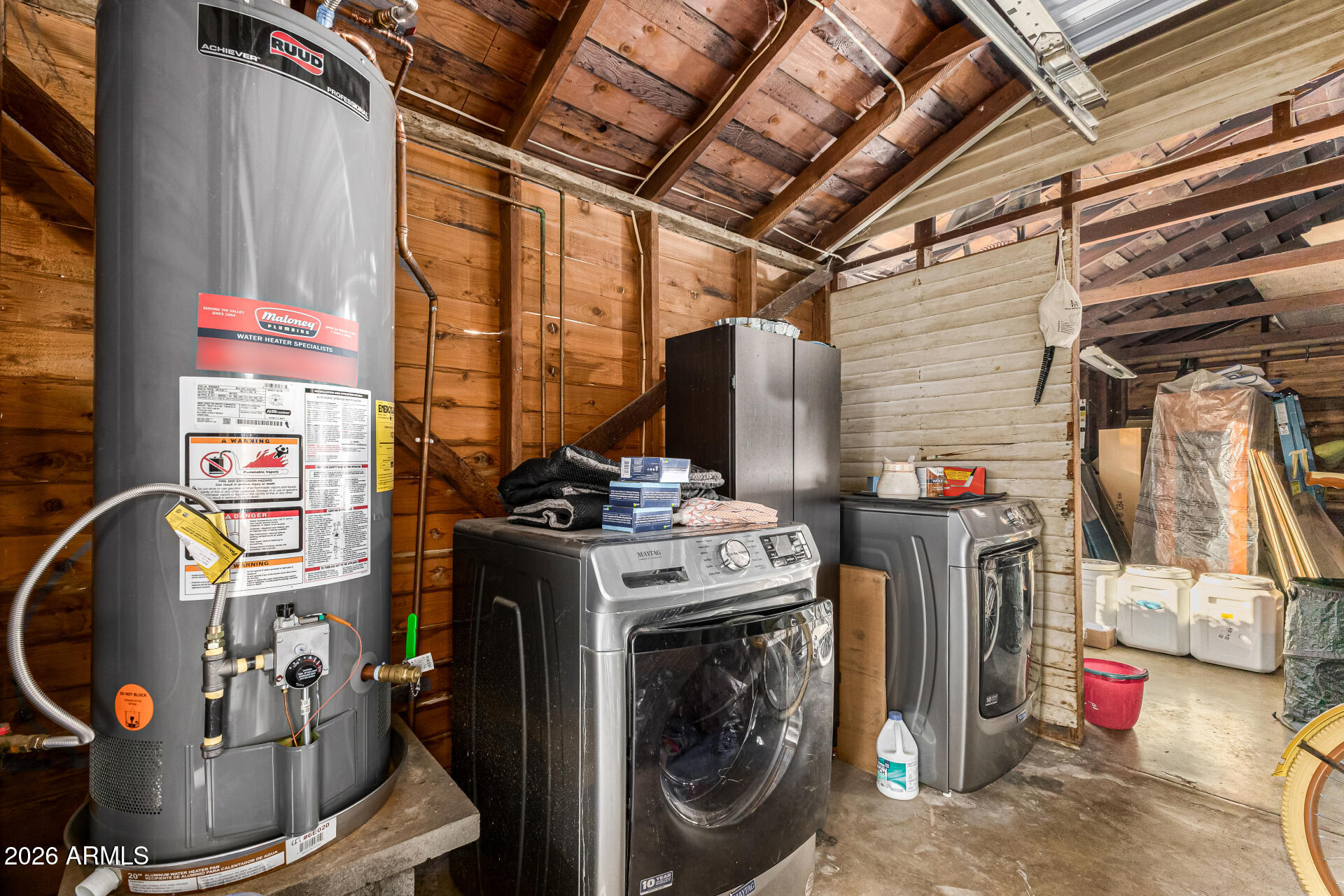 334 West Roma Avenue Phoenix, AZ 85013 - Photo 32 of 51 a utility room with dryer washer and other items
