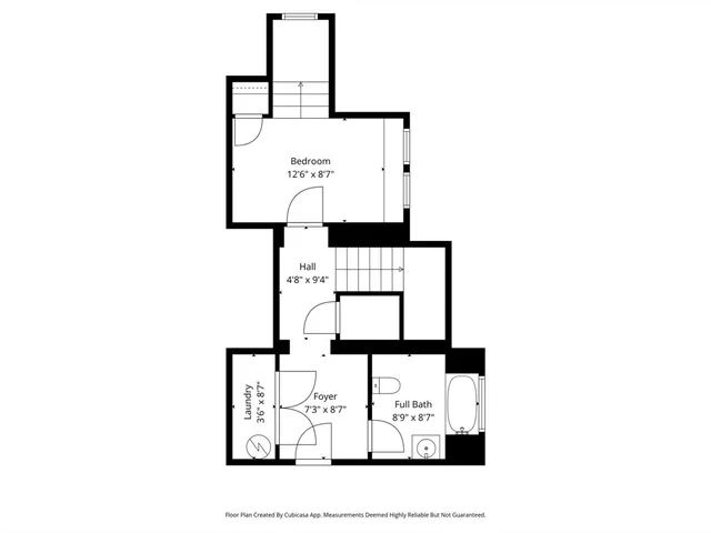 a picture of a wall with a white wall and a picture