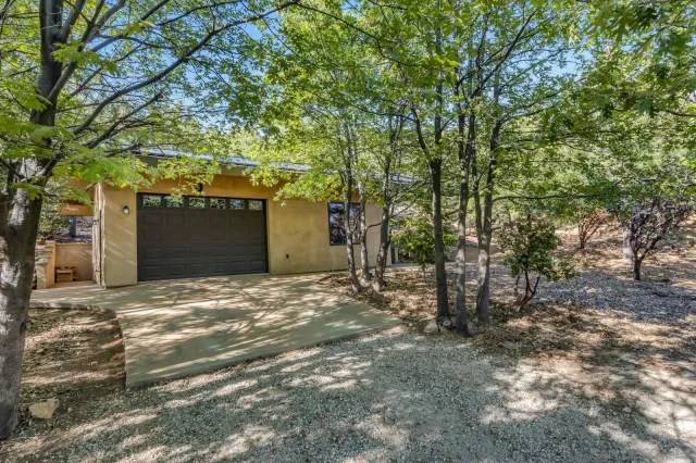 a house with a tree in front of it