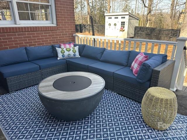 1414 Clark Place Lancaster, SC 29720 - Photo 4 of 41 a view of a terrace with couches