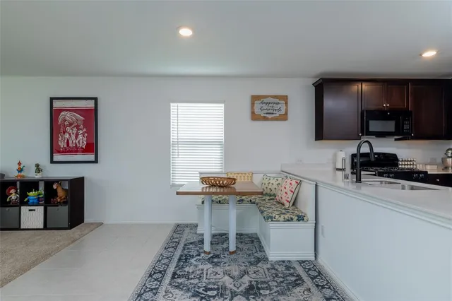 a room with furniture and window