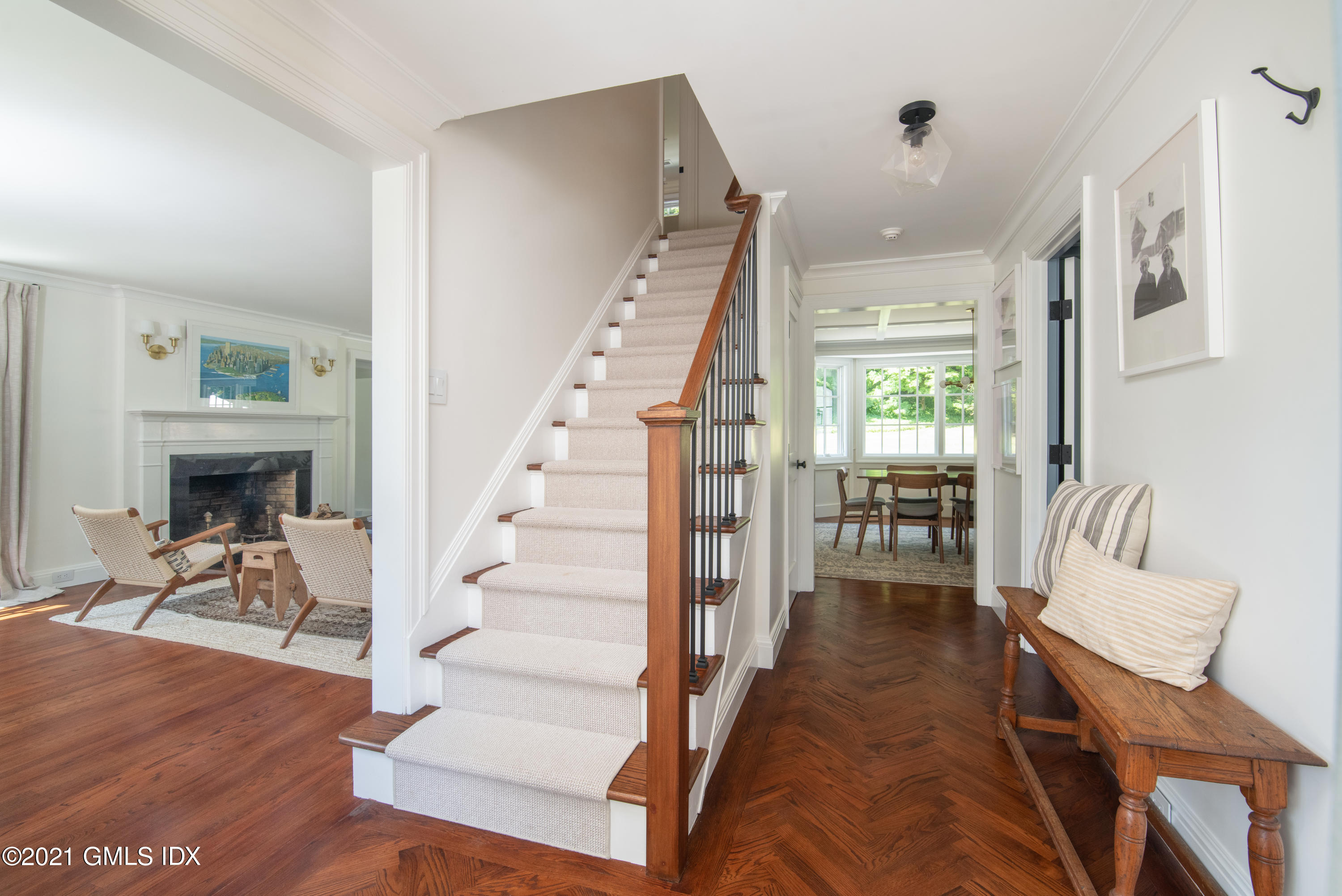10 Pine Ridge Road Greenwich, CT 06830 - Photo 10 of 17 a view of a livingroom with furniture and a fireplace