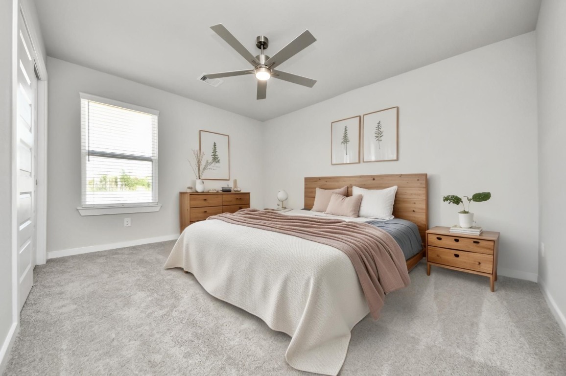 15802 Telge Ridge Lane Cypress, TX 77429 - Photo 42 of 45 a bedroom with bed and window