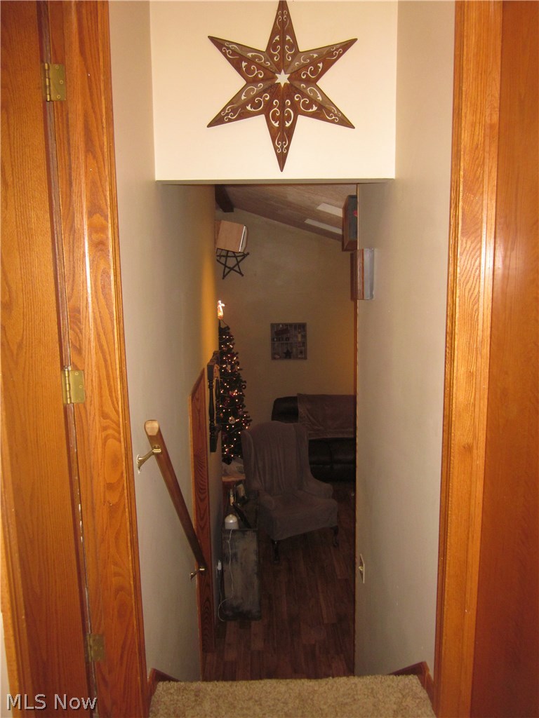 9605 Lowmiller Road Minerva, OH 44657 - Photo 10 of 18 Steps leading down to the living room
