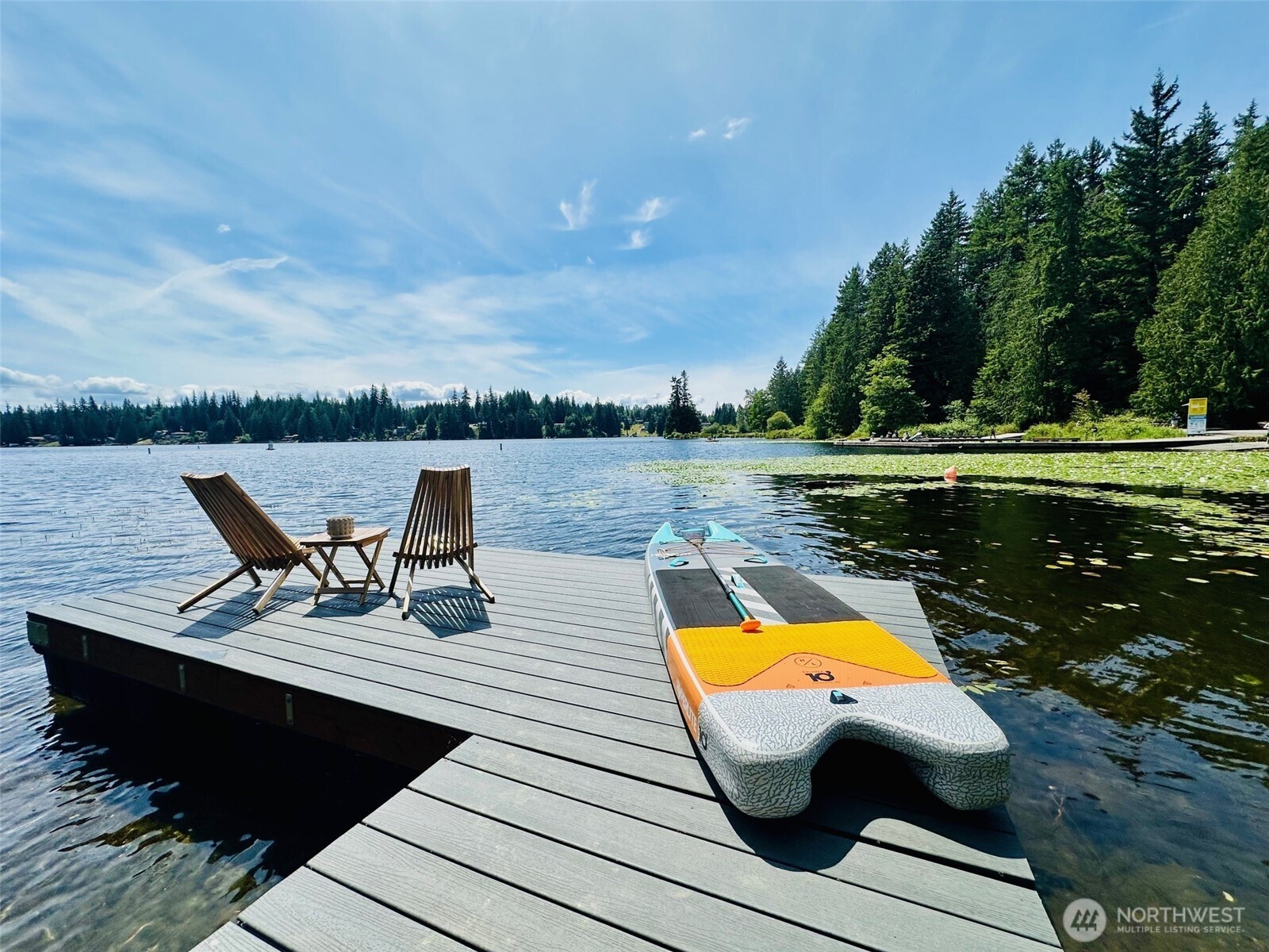 4902 Weber Road Snohomish, WA 98290 - Photo 10 of 40 a view of a swimming pool with lounge chairs
