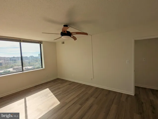 a view of balcony with city view