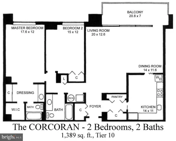 $2,700 | 3709 South George Mason Drive, Unit 1610E, Falls Church, VA 22041