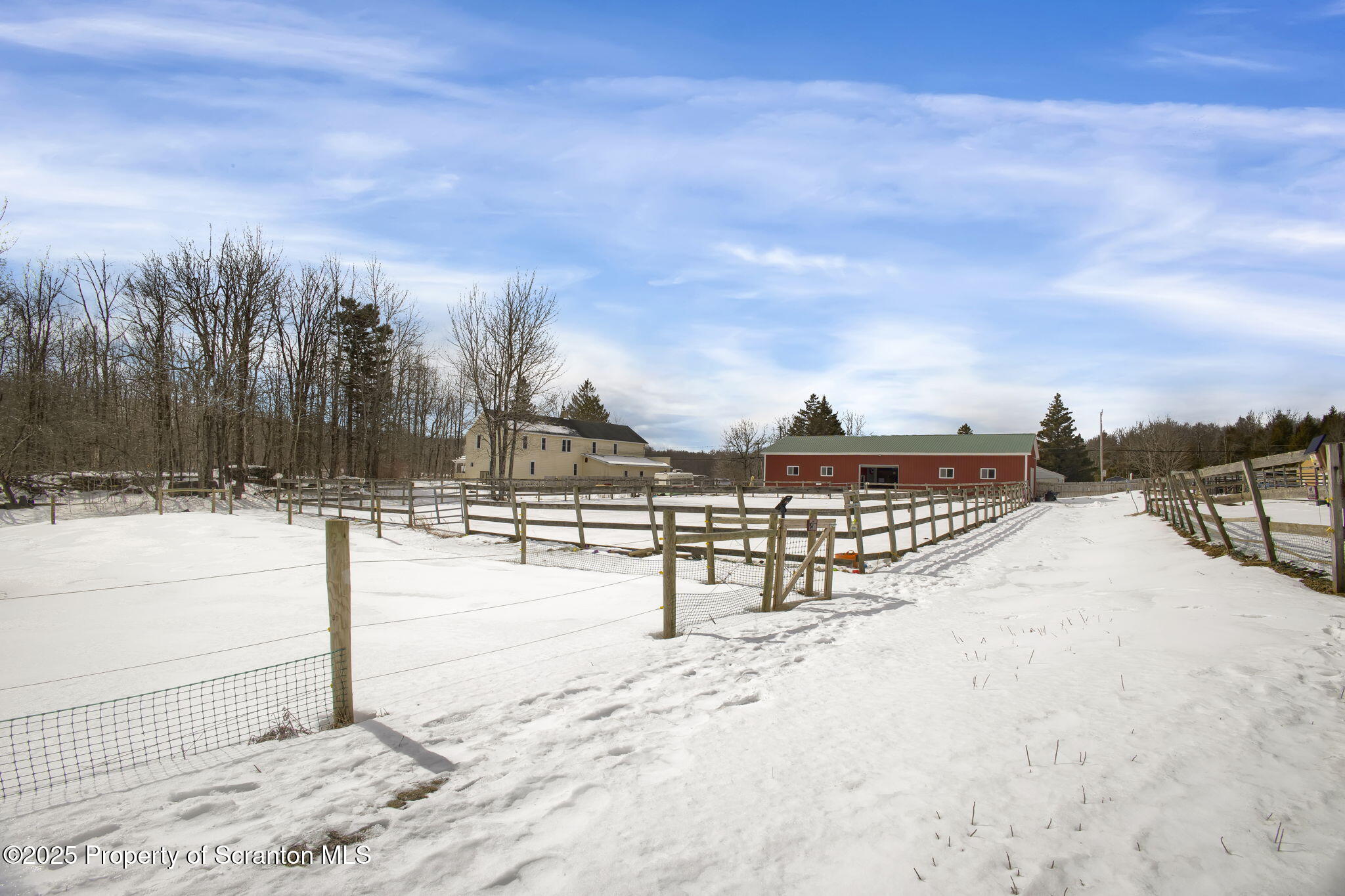 654 Cribbs Road Poyntelle, PA 18454 - Photo 48 of 67 a view of a terrace with trees