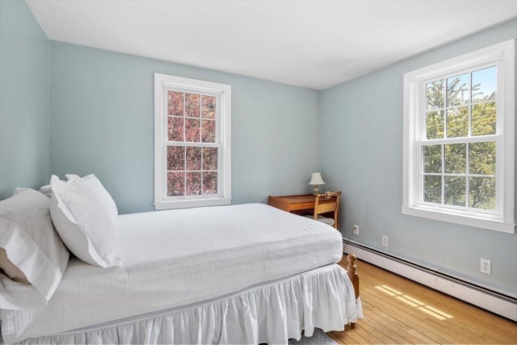 21 Berkley Circle Hingham, MA 02043 - Photo 19 of 34 a bedroom with a bed and a window