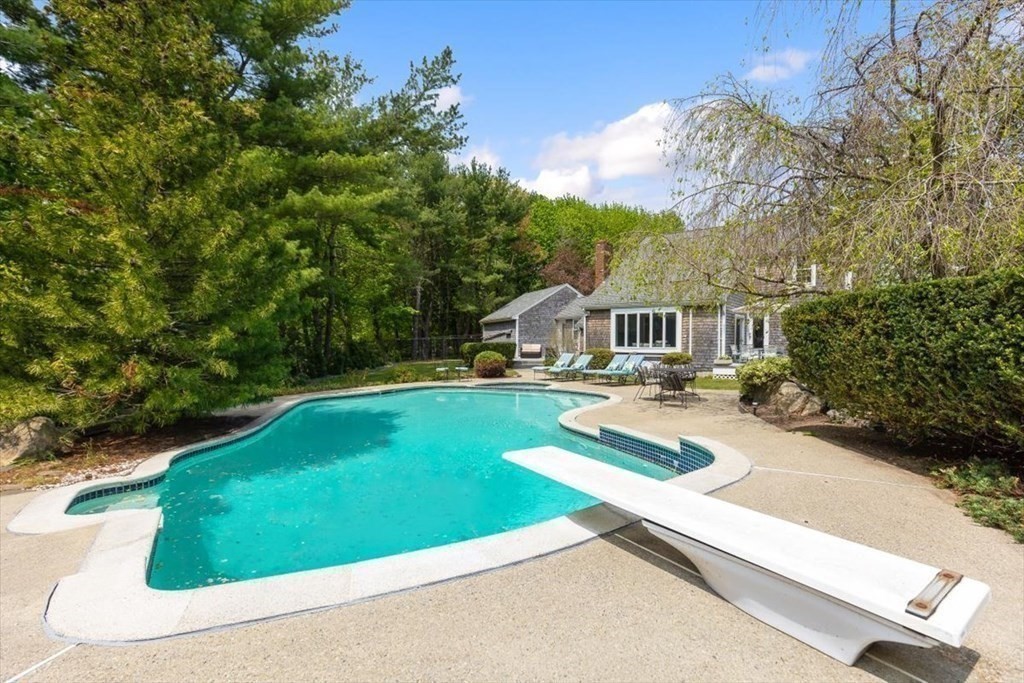 21 Berkley Circle Hingham, MA 02043 - Photo 24 of 34 a view of house with swimming pool
