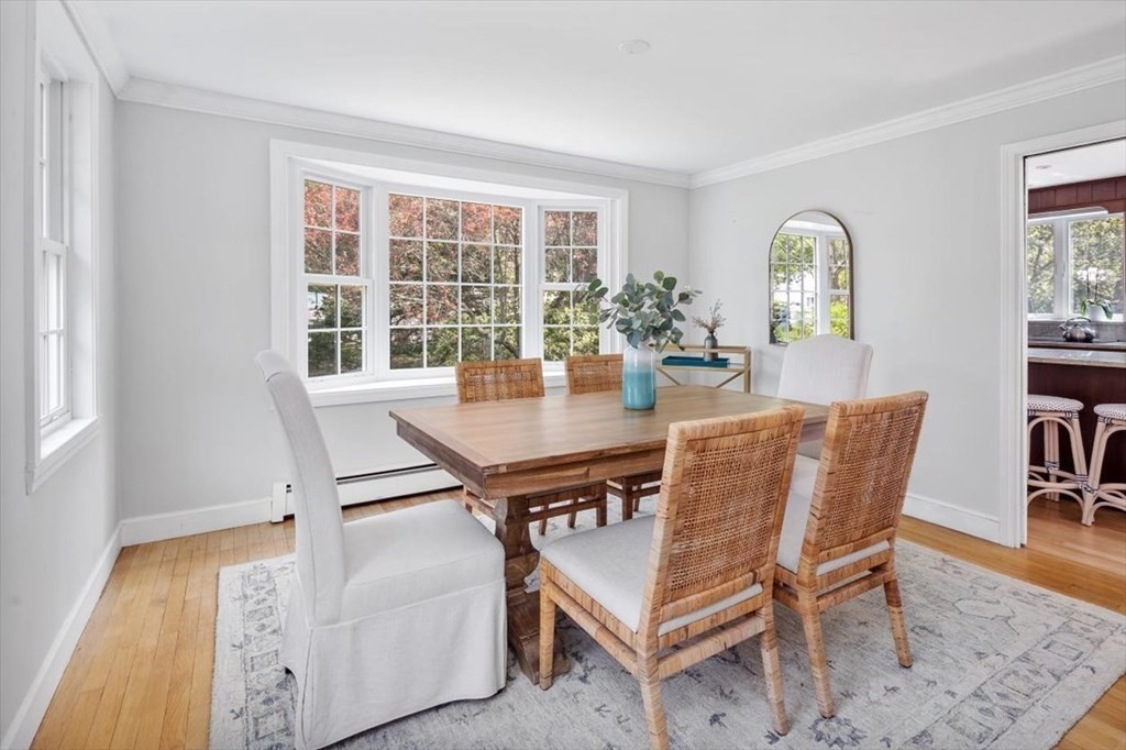 21 Berkley Circle Hingham, MA 02043 - Photo 10 of 34 a dining room with furniture and window
