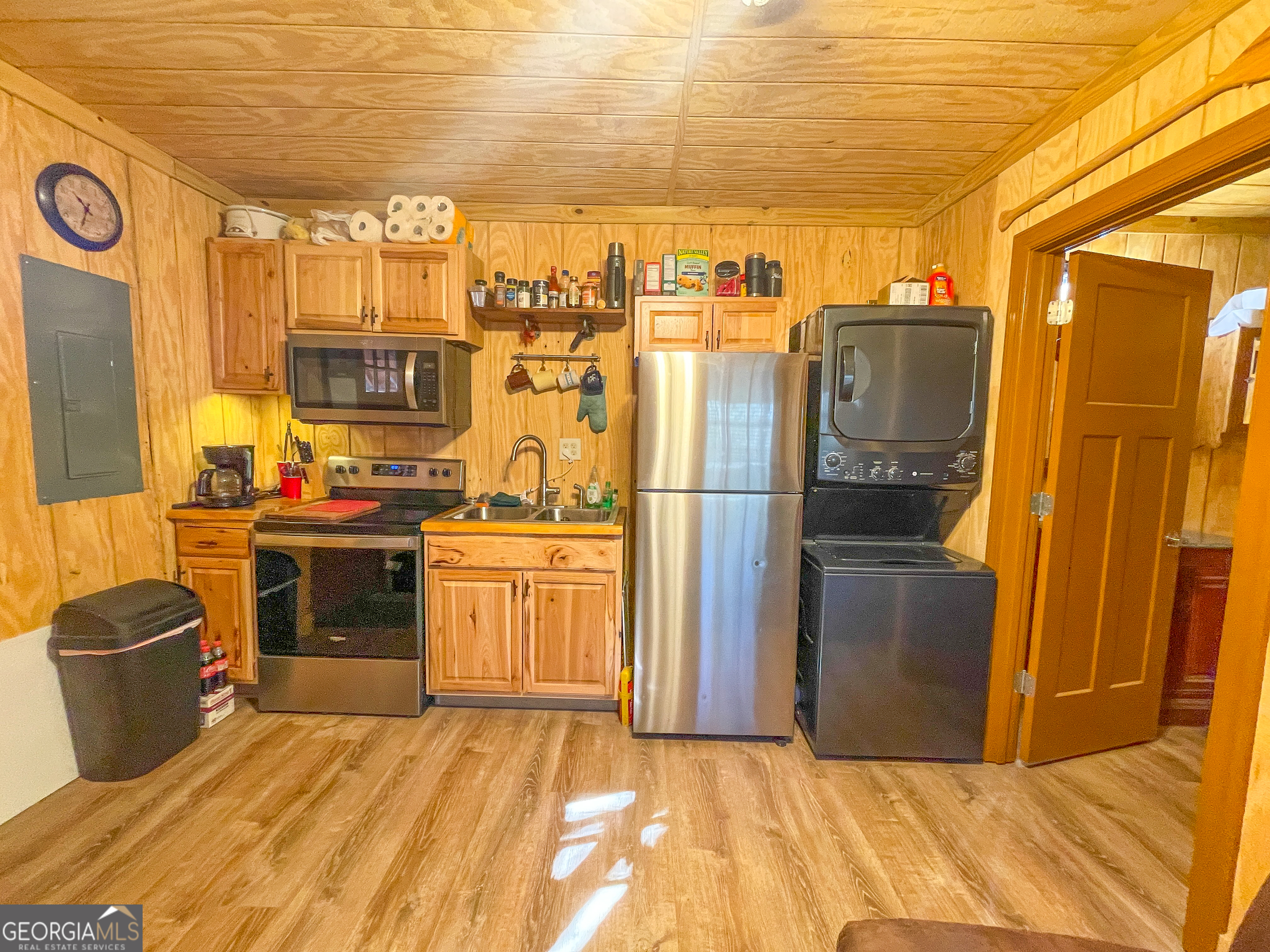 65 Acres On Half Mile Road Lyerly, GA 30730 - Photo 17 of 51 a kitchen with stainless steel appliances a refrigerator and a stove