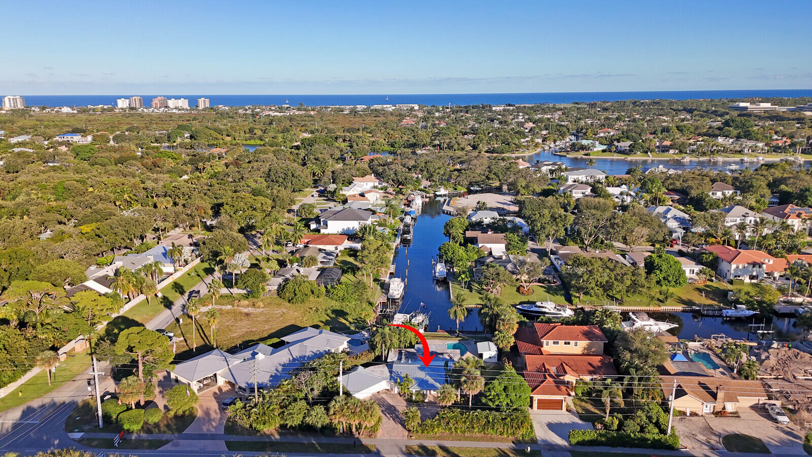 12980 Prosperity Farms Road Palm Beach Gardens, FL 33410 - Photo 54 of 55 an aerial view of multiple house