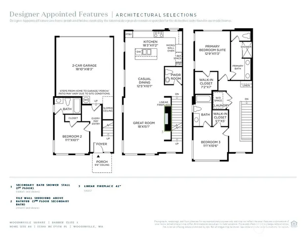 $1,319,000 | 13330 (site46) Ne 175th Place, Woodinville, WA 98072